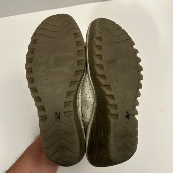 Fly London Yuta Women's Platform Wedge | Open Toe | Lace Up Sandal Size EU 39 - Picture 6 of 12